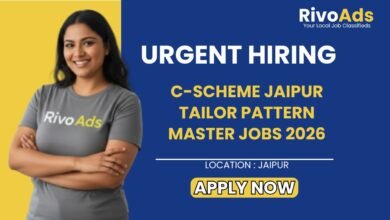 C-Scheme Jaipur Tailor Pattern Master Jobs 2026