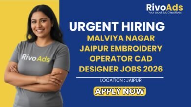 Malviya Nagar Jaipur Embroidery Operator CAD Designer Jobs 2026