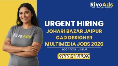 Johari Bazar Jaipur CAD Designer Multimedia Jobs 2026