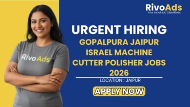 Gopalpura Jaipur Israel Machine Cutter Polisher Jobs 2026