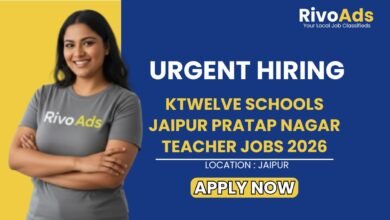 KTwelve Schools Jaipur Pratap Nagar Teacher Jobs 2026