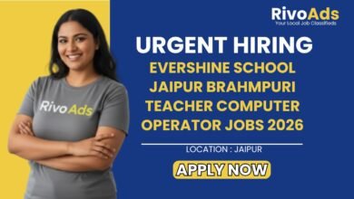 Evershine School Jaipur Brahmpuri Teacher Computer Operator Jobs 2026
