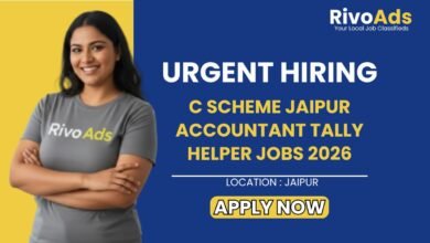 C Scheme Jaipur Accountant Tally Helper Jobs 2026