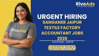 Sanganer Jaipur Textile Factory Accountant Jobs 2026