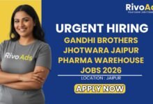 Gandhi Brothers Jhotwara Jaipur Pharma Warehouse Jobs 2026