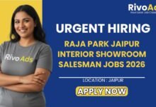 Raja Park Jaipur Interior Showroom Salesman Jobs 2026