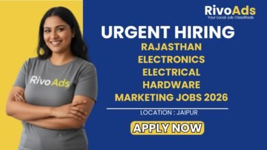 Rajasthan Electronics Electrical Hardware Marketing Jobs 2026