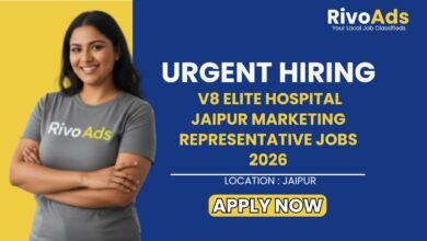 V8 Elite Hospital Jaipur Marketing Representative Jobs 2026