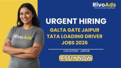 Galta Gate Jaipur Tata Loading Driver Jobs 2026
