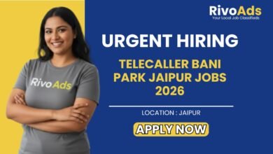 Telecaller Bani Park Jaipur Jobs 2026