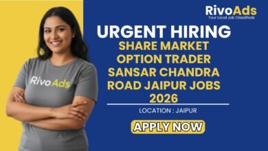 Share Market Option Trader Sansar Chandra Road Jaipur Jobs 2026