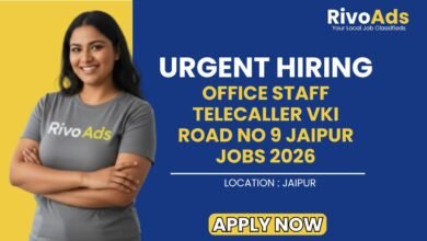 Office Staff Telecaller VKI Road No 9 Jaipur Jobs 2026
