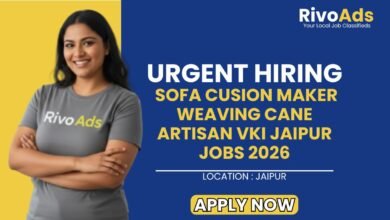 Sofa Cusion Maker Weaving Cane Artisan VKI Jaipur Jobs 2026