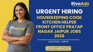 Housekeeping Cook Kitchen Helper Front Office Pratap Nagar Jaipur Jobs 2026