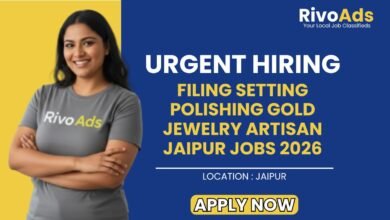 Filing Setting Polishing Gold Jewelry Artisan Jaipur Jobs 2026