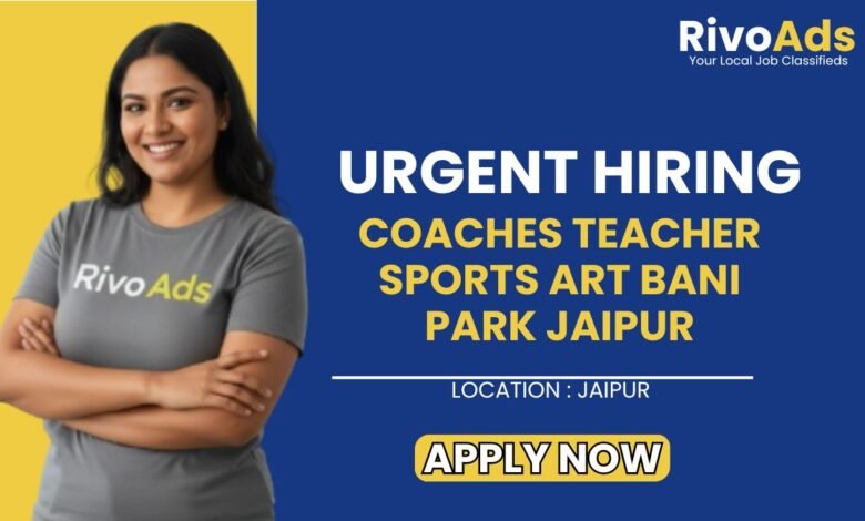 Coaches Teacher Sports Art Bani Park Jaipur
