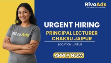 Principal Lecturer Chaksu Jaipur