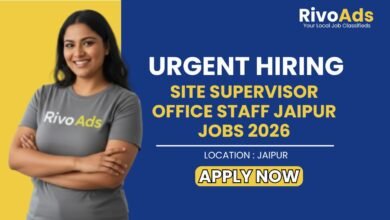 Site Supervisor Office Staff Jaipur Jobs 2026