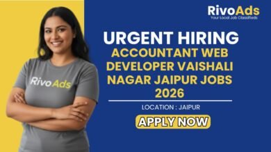 Accountant Web Developer Vaishali Nagar Jaipur Jobs 2026