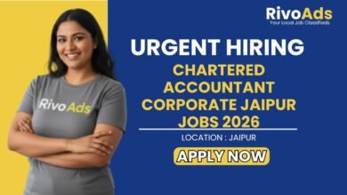 Chartered Accountant Corporate Jaipur Jobs 2026
