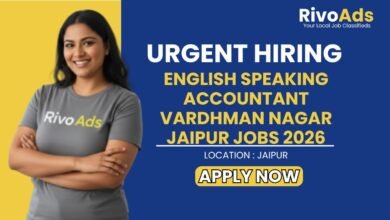 English Speaking Accountant Vardhman Nagar Jaipur Jobs 2026
