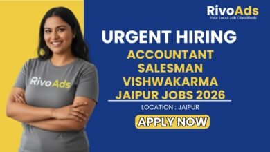 Accountant Salesman Vishwakarma Jaipur Jobs 2026
