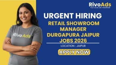 Retail Showroom Manager Durgapura Jaipur Jobs 2026