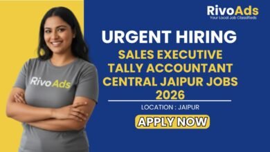 Sales Executive Tally Accountant Central Jaipur Jobs 2026