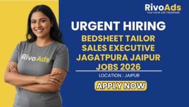 Bedsheet Tailor Sales Executive Jagatpura Jaipur Jobs 2026