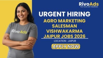 Agro Marketing Salesman Vishwakarma Jaipur Jobs 2026