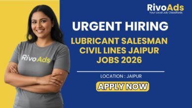 Lubricant Salesman Civil Lines Jaipur Jobs 2026