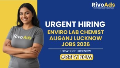 Enviro Lab Chemist Aliganj Lucknow Jobs 2026