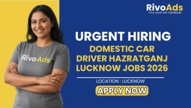 Domestic Car Driver Hazratganj Lucknow Jobs 2026