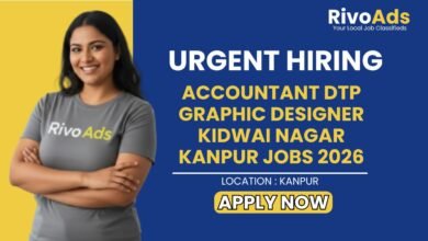 Accountant DTP Graphic Designer Kidwai Nagar Kanpur Jobs 2026