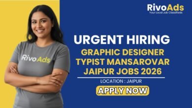 Graphic Designer Typist Mansarovar Jaipur Jobs 2026