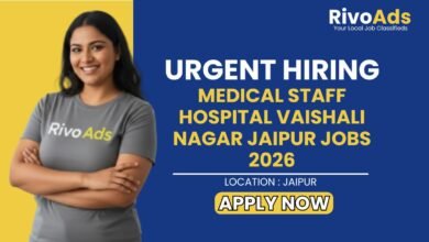 Medical Staff Hospital Vaishali Nagar Jaipur Jobs 2026
