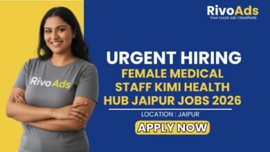 Female Medical Staff KiMi Health Hub Jaipur Jobs 2026