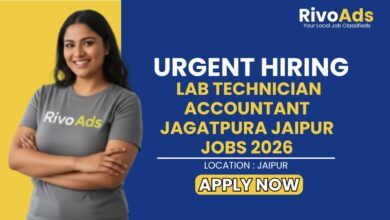 Lab Technician Accountant Jagatpura Jaipur Jobs 2026