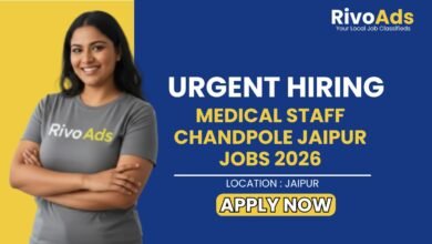 Medical Staff Chandpole Jaipur Jobs 2026