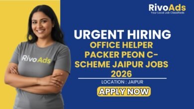 Office Helper Packer Peon C-Scheme Jaipur Jobs 2026