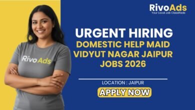 Domestic Help Maid Vidyut Nagar Jaipur Jobs 2026