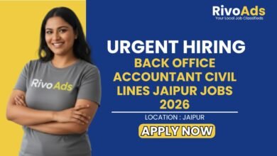 Back Office Accountant Civil Lines Jaipur Jobs 2026