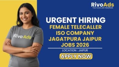Female Telecaller ISO Company Jagatpura Jaipur Jobs 2026