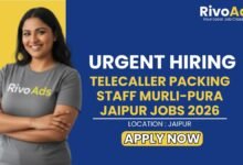 Telecaller Packing Staff Murli-pura Jaipur Jobs 2026