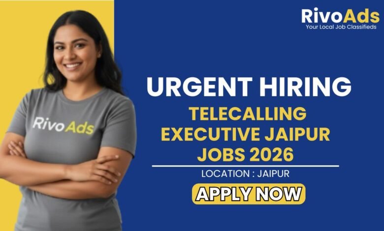 Telecalling Executive Jaipur Jobs 2026