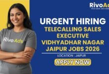 Telecalling Sales Executive Vidhyadhar Nagar Jaipur Jobs 2026