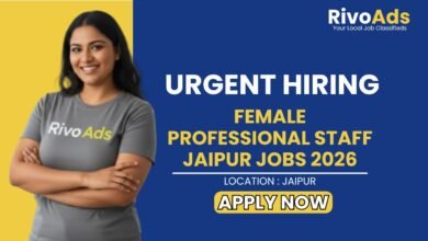 Female Professional Staff Jaipur Jobs 2026