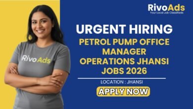 Petrol Pump Office Manager Operations Jhansi Jobs 2026
