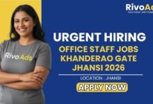 Office Staff Jobs Khanderao Gate Jhansi 2026