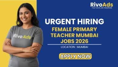Female Primary Teacher Mumbai Jobs 2026